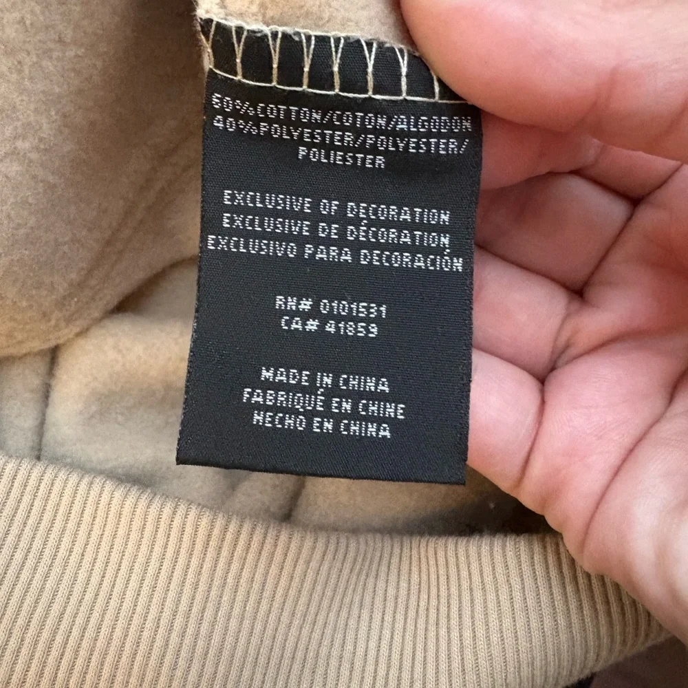 Coors Men’s Hoodie Rodeo Western Pullover Tan Logo 2025 | Size Large | NWT - Picture 9 of 9